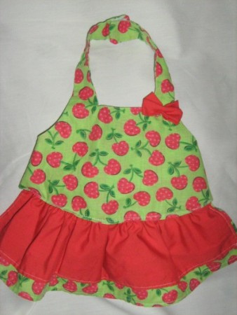 TWO RUFFLE DRESS
